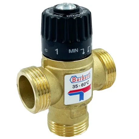 Zawór termostatyczny mieszający z wylotem bocznym OTTONE OT071703