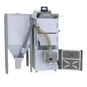 Boiler for pellets and wood DEFRO Firewood Duo