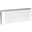 Bottom-centered connected aluminium wall radiator REGULUS with thermostatic insert