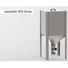 Hoppers PELLASX for pellets Zinc plated