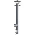 Kompletter Schornstein Einsatz oval säurebeständig