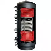 Hygienic combi tank GALMET Multi-Inox with two coils