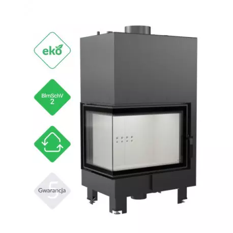 Wkład kominkowy MBZ 13 kW PW lewy BS