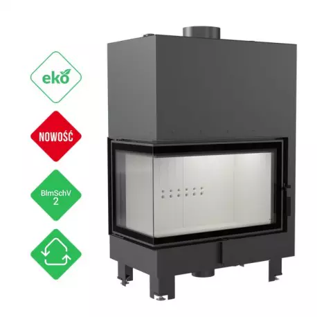 Fireplace insert MBO 15 left BS