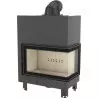 Fireplace MBO 15 right BS bent glass