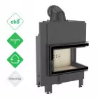 Fireplace MBM 10 right BS bent glass