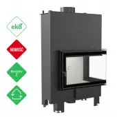 Wkład kominkowy MBM PW 10 kW prawy BS