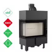Fireplace LUCY 12 kW SLIM left BS