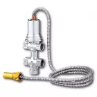 Two-way thermal release valve CALEFFI with a 1.3 m capillary
