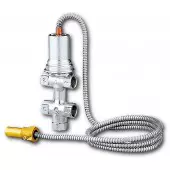 Two-way thermal release valve CALEFFI with a 1.3 m capillary