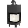 Fireplace MBN 12 right BS bent glass