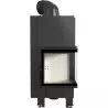 Fireplace MBN 12 right BS bent glass