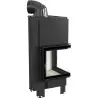 Fireplace MBN 12 right BS bent glass