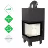 Fireplace MBN 12 left BS bent glass