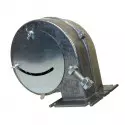 Wentylator DM 120 z przesłoną "O" i klapką