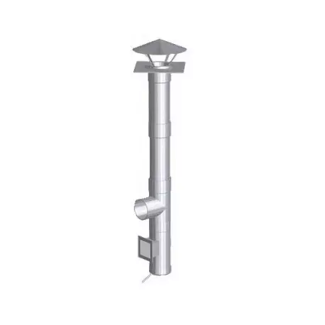 Complete chimney insert fi 225 mm, 0,8 mm – acid-resistant