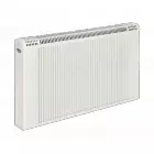 Bottom-connected aluminium wall radiator REGULUS with thermostatic insert