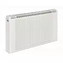 Bottom-connected aluminium wall radiator REGULUS with thermostatic insert