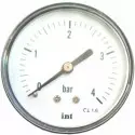 Manometer INTROL - 4 bar (Gewinde 1/4" hinten)
