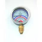 Termomanometr INTROL TM 17- 4 bar - Gwint 1/2 - 0-120 stopni Celcjusza (prosty)