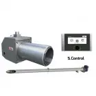 Pellet Burner Pellas X with feeder 2m and steering LCD