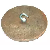 Deflector for boiler EKO-Tech / Tech-Duo 100 kW with a loop