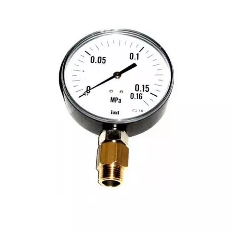 Manometer INTROL - 0.16 MPa (Gewinde 1/2" unten)