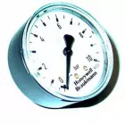 Manometer HONEYWELL - 10 bar (thread: 1/4", rear connection)
