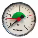 Manometer FLAMCO - 4 bar (thread: 1/4" rear connection)