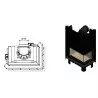 Fireplace insert MBM 10 right BS Gilotyna