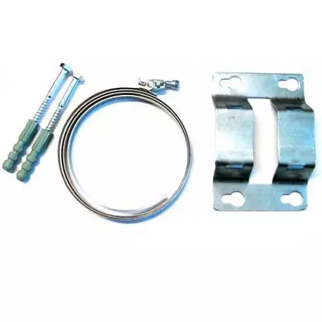 Wall-bracket for pressurised expansion vessel with the capacity up to 18 liters