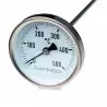 Termometr bimetaliczny RT80 do pomiaru temperatury spalin 300 mm