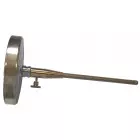 Bimetal flue gas thermometer RT80 150 mm