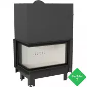Fireplace insert MBO 15 left BS gilotyna