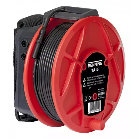 Messleitung BENNING TA 5 40m mit Aufwickler und Handschlaufe