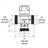 Thermostatic mixing valve MIX THERM