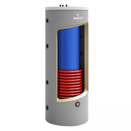  Izolowany kombinowany zbiornik akumulacyjny GALMET SG(K) - z 1 wężownicą