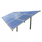 Double support assembly structure 3 panels horizontally