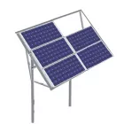 Single supporting assembly structure 3 panels horizontally