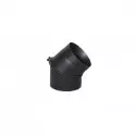 Elbow chimney pipe 0-45° 120-250mm