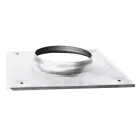 Przej艣cie dachowe poziome do komina fi 130 - 500