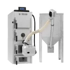 Boiler for pellets and wood Metal-Fach SEM DUOPELL