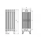 Gusseisen Heizkörper VIADRUS HELLAS