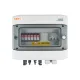 DC+AC Junction Box with 1000V surge arrester type 1+2, 2x PV string, 2x MPPT // 16A 3-F