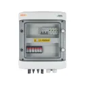 DC+AC Junction Box with 1000V surge arrester type 2, 2x PV string, 2x MPPT // AC surge arrester type 2, 25A 3-F