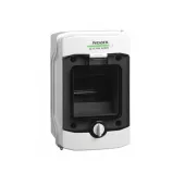 Obudowa instalacyjna natynkowa, plastikowa, IP65, 1 rząd, 4 modułów, 1500V DC