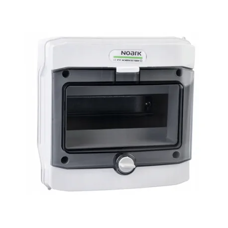 Montáž na povrch, plastové pouzdro, IP65, 1 řada, 8 modulů, 1000V DC