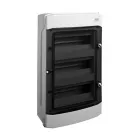 Montáž na povrch, plastové pouzdro, IP65, 3 řady, 3x12 modulů, 1000V DC