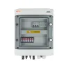 DC+AC Junction Box with 1000V surge arrester type 1+2, 2x PV string, 2x MPPT // AC surge arrester type 1+2, 20A 3-F