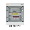 DC+AC Junction Box with 1000V surge arrester type 2, 2x PV string, 2x MPPT, 4x fuse 15A / AC surge arrester type 2, 20A 3-F